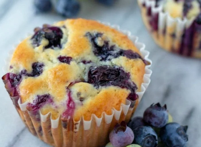Greek Yogurt Blueberry Muffins blueberry muffins Greek Yogurt Blueberry Muffins