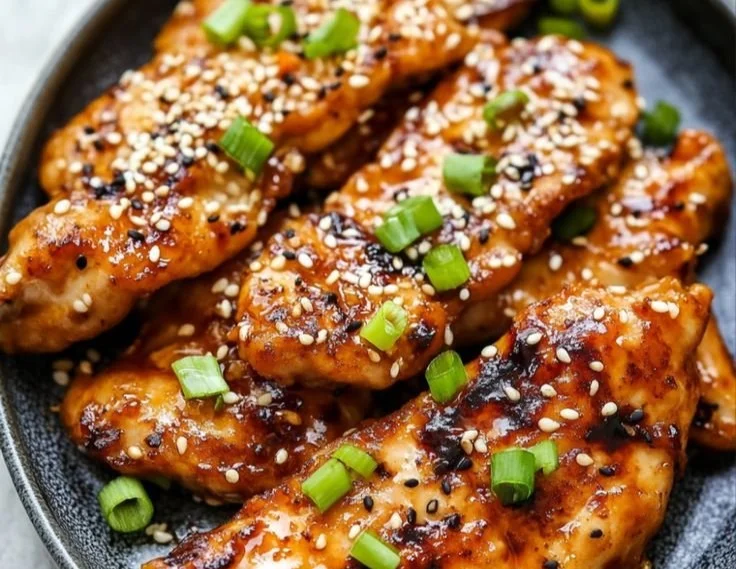 Grilled Korean Chicken Breasts