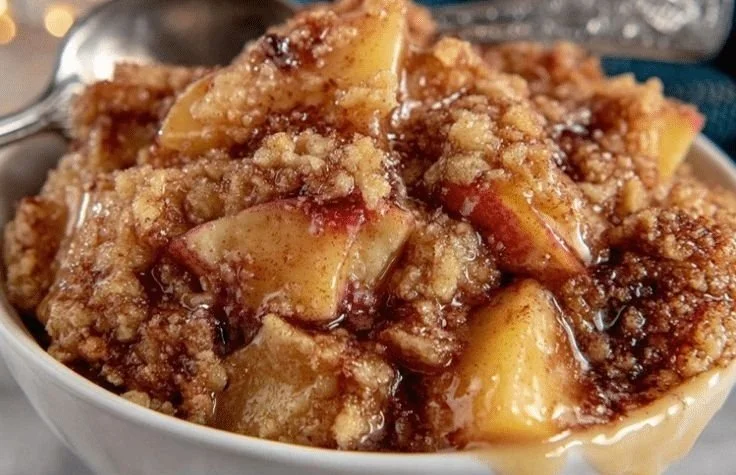 Healthy Apple Crumble