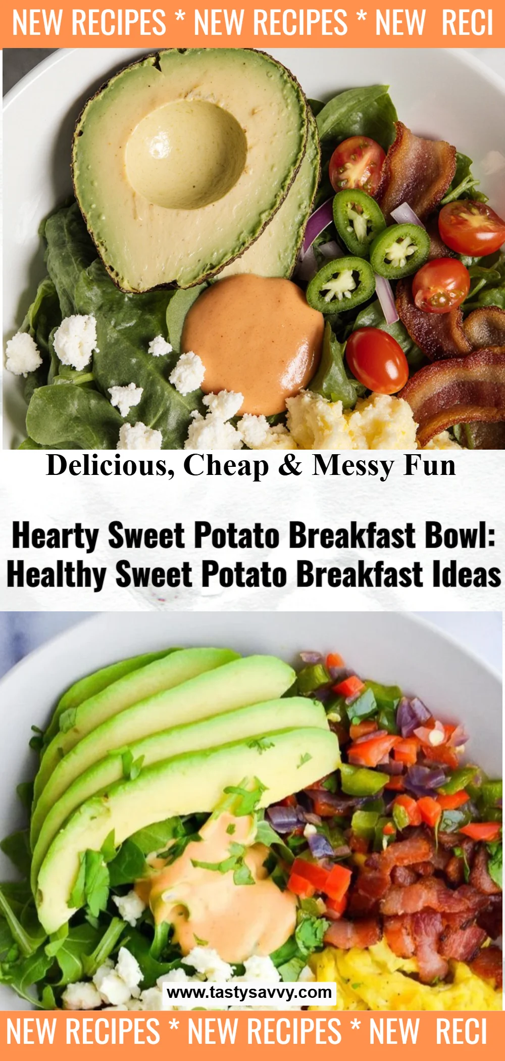 Hearty Sweet Potato Breakfast Bowl