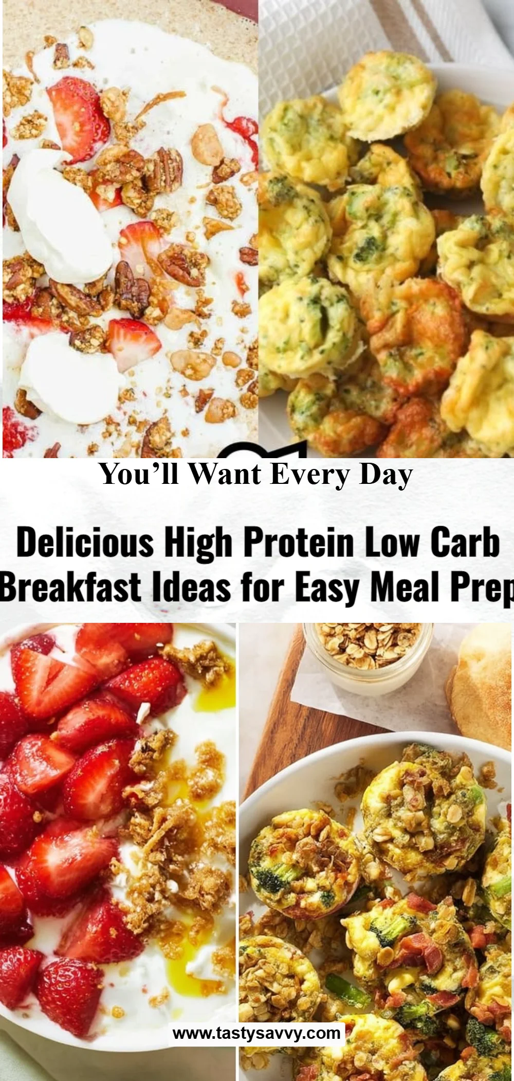 High Protein Low Carb Breakfast