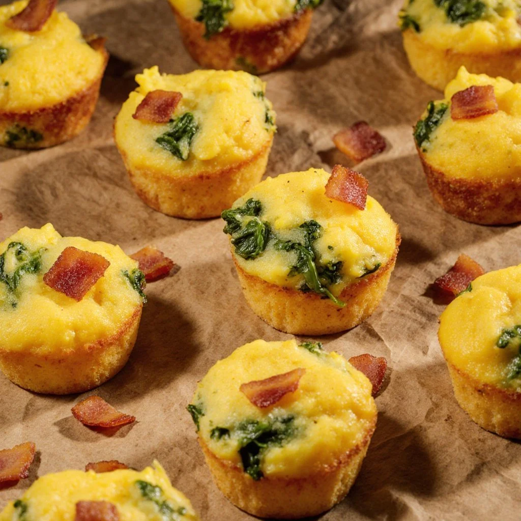 Delicious Keto Egg Bites in various flavors for a low-carb diet.