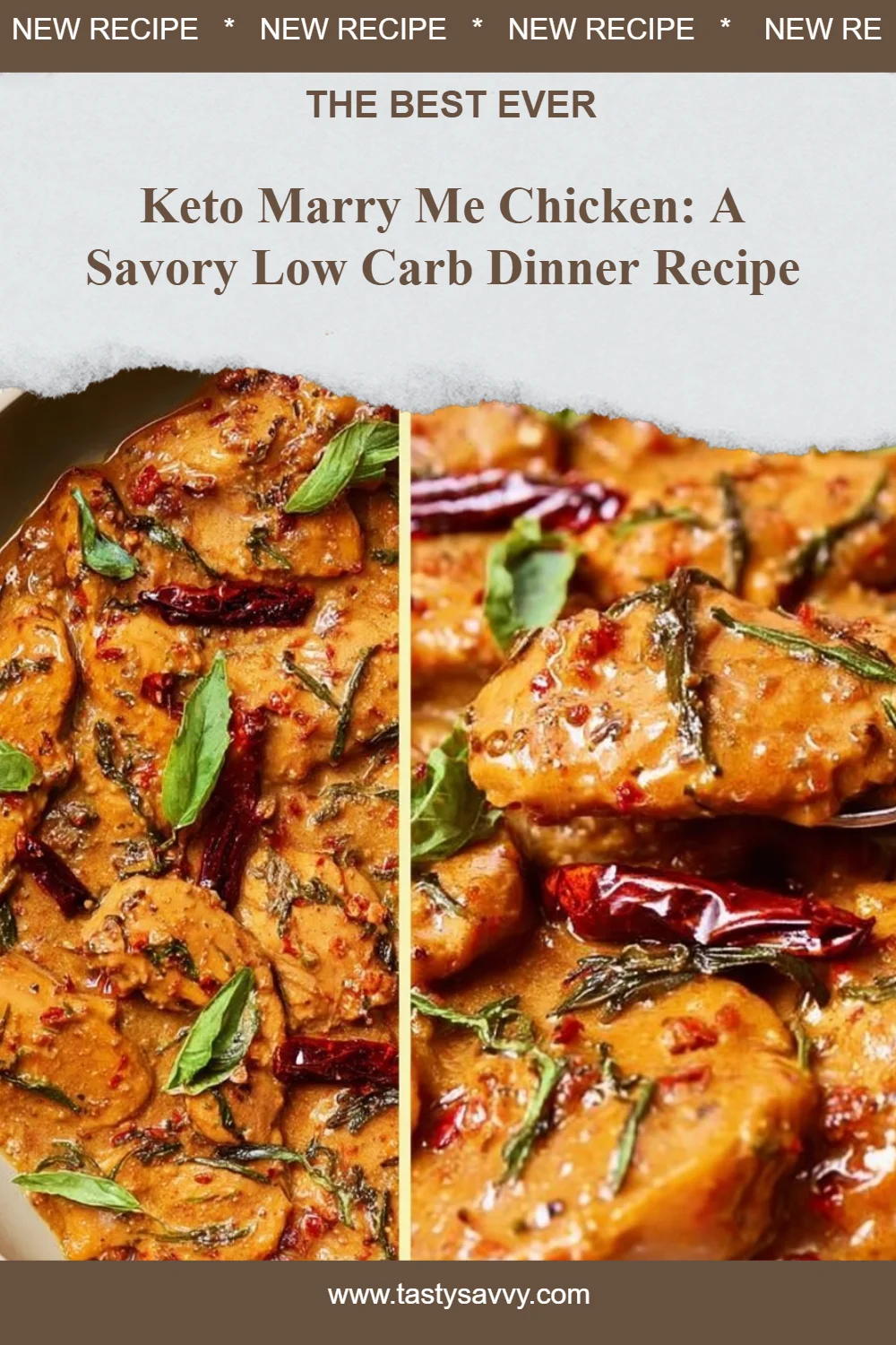 Keto Marry Me Chicken