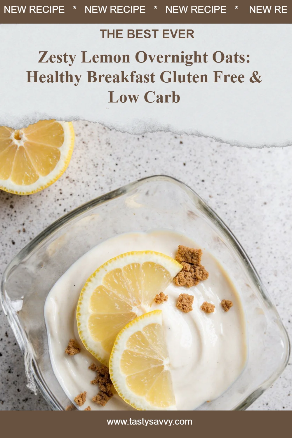 Lemon Overnight Oats lemon overnight oats Lemon Overnight Oats