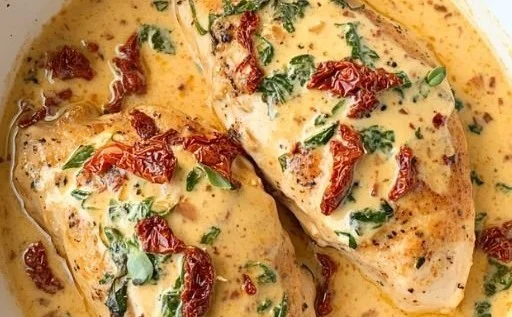 Marry Me Chicken in Sun-Dried Tomato Cream Sauce