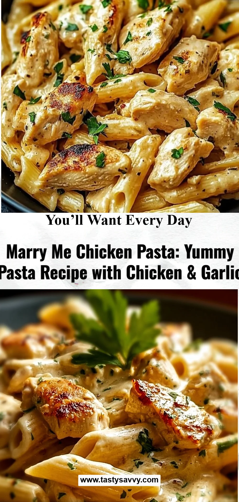 Marry Me Chicken Pasta