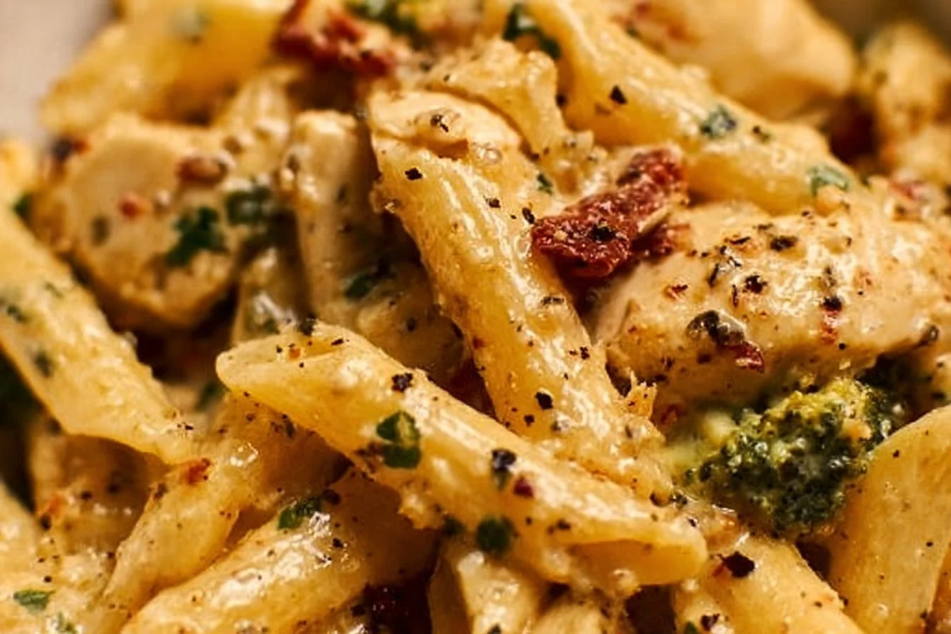 Delicious Marry Me Chicken Pasta served in a bowl