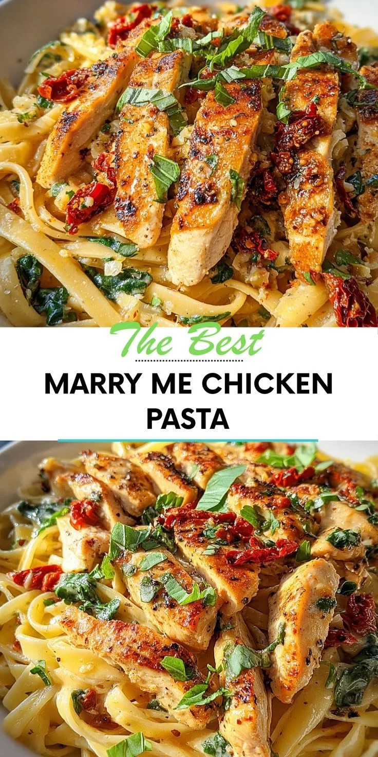 Marry Me Chicken Pasta