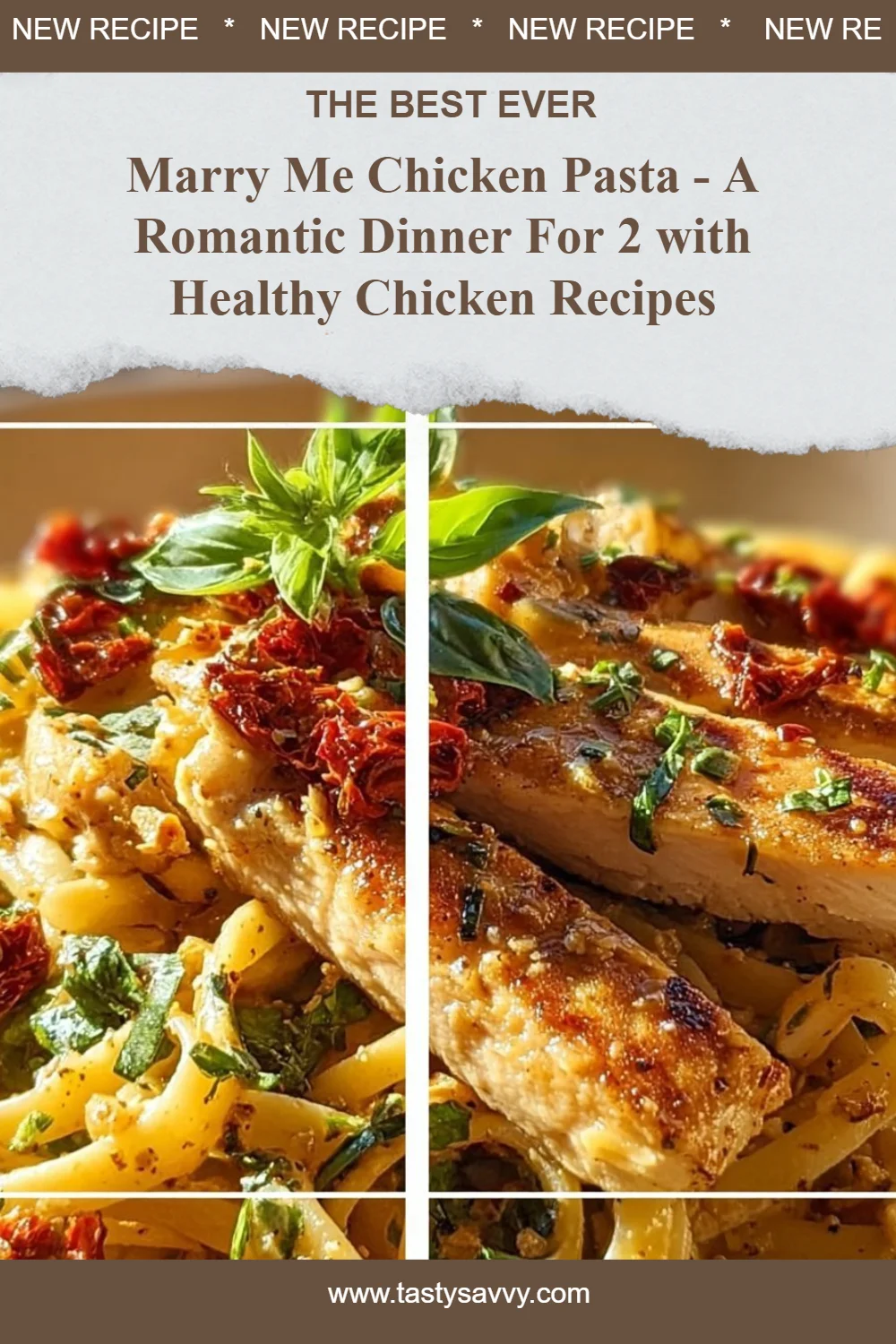 Marry Me Chicken Pasta