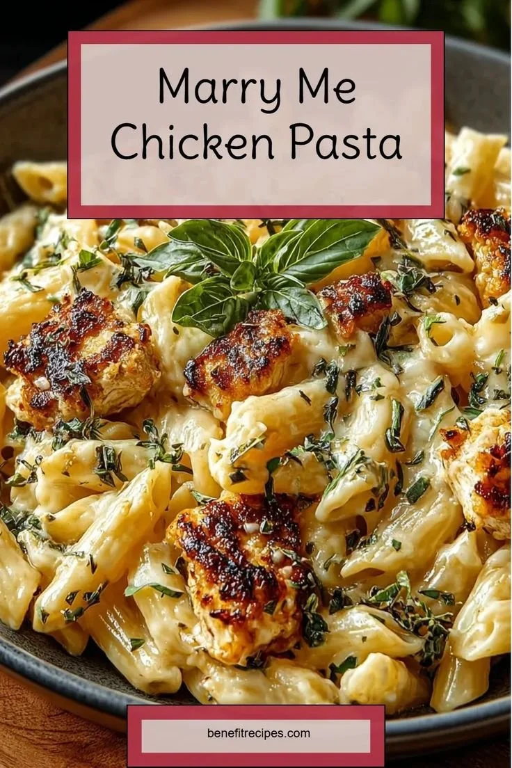 Marry Me Chicken Pasta