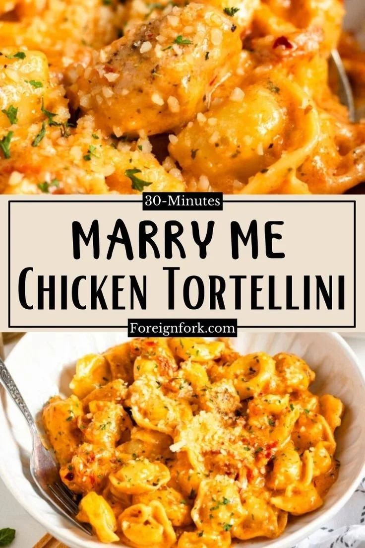 Marry Me Chicken Tortellini