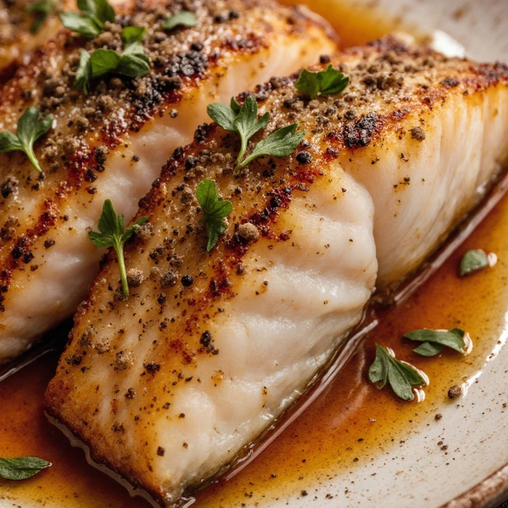 Melt In Your Mouth Chicken Breast chicken breast Melt in your mouth chicken breast served on a plate with herbs and spices.