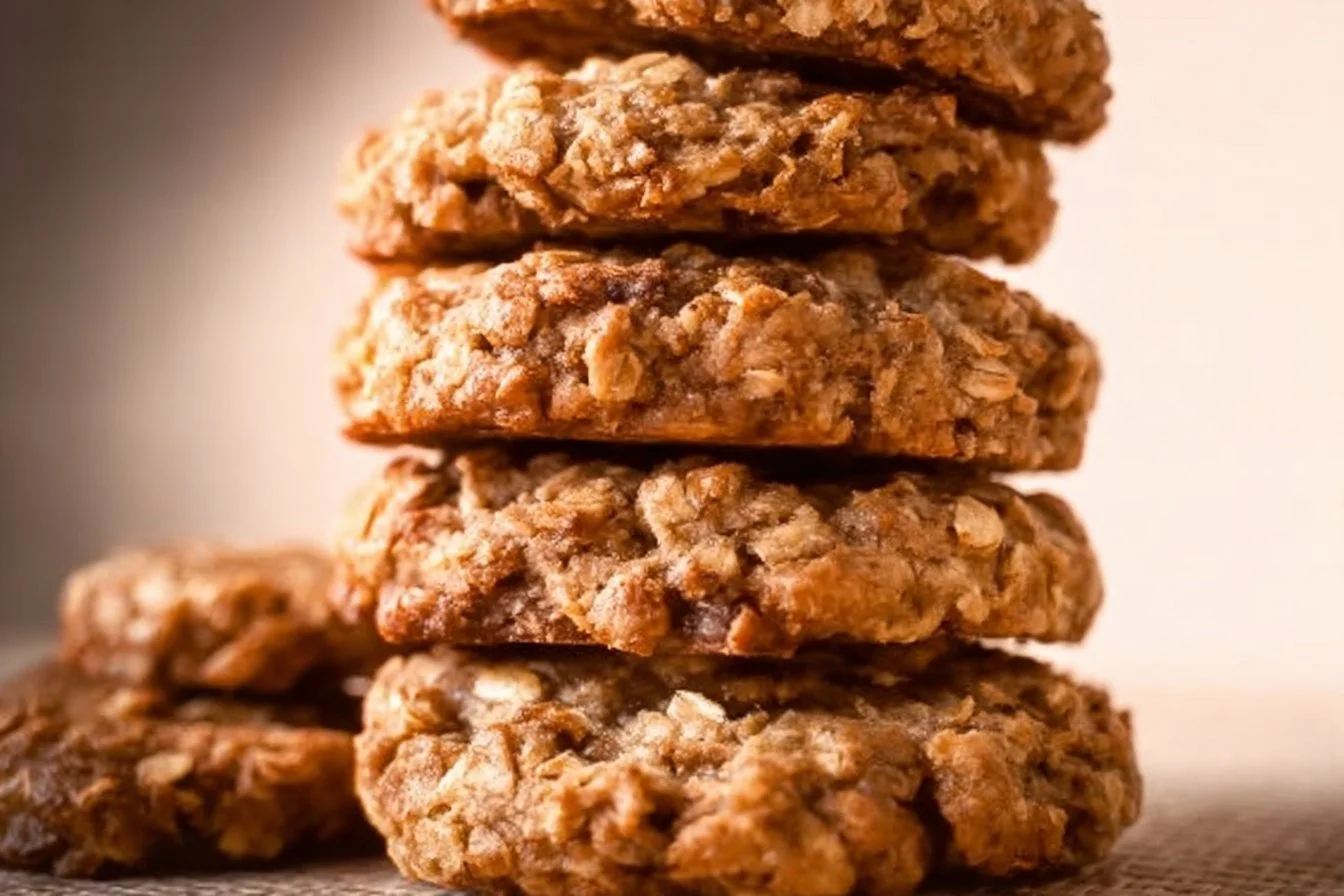 Oatmeal Protein Breakfast Cookies oatmeal cookies Healthy oatmeal protein breakfast cookies ready to enjoy.