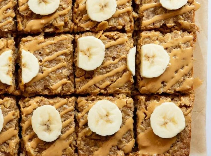 Peanut Butter Banana Baked Oatmeal baked oatmeal Peanut Butter Banana Baked Oatmeal