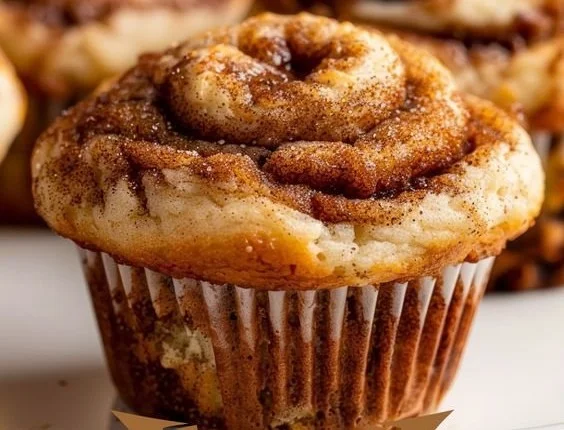 Protein-Packed Cinnamon Roll Muffins