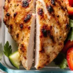 Quick and easy chicken breast dinner recipe with fresh ingredients