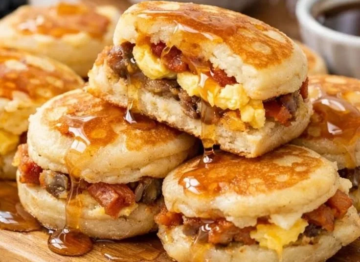 Sausage Pancake Bites
