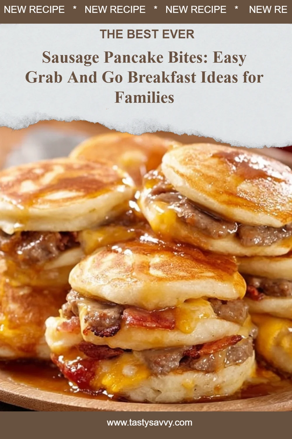 Sausage Pancake Bites