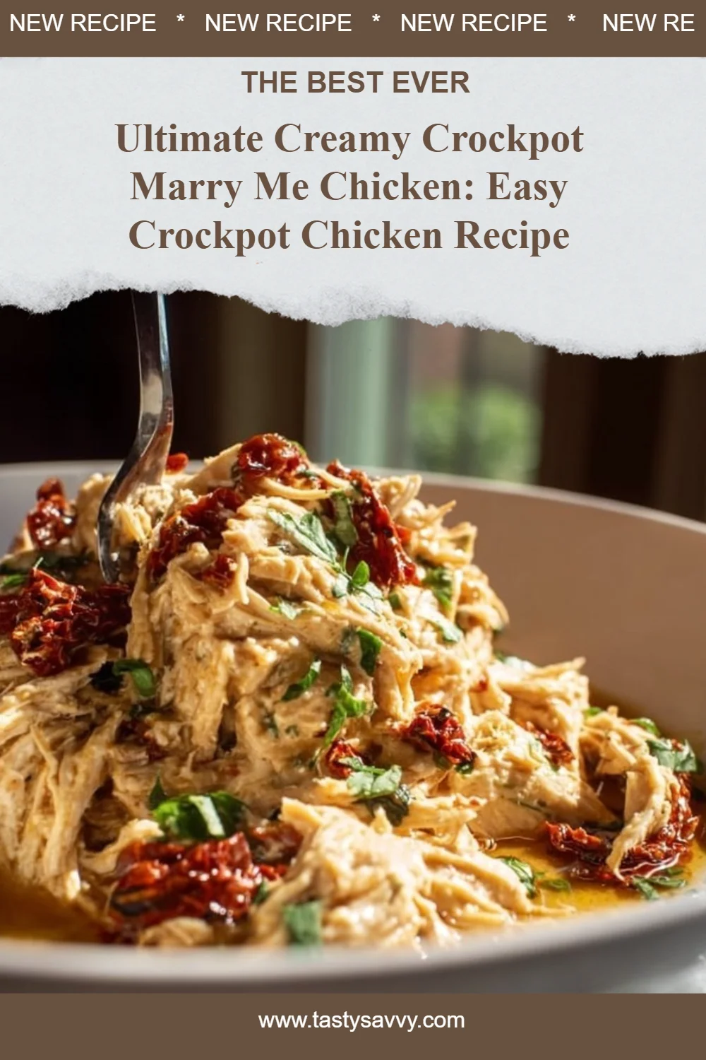 Ultimate Creamy Crockpot Marry Me Chicken