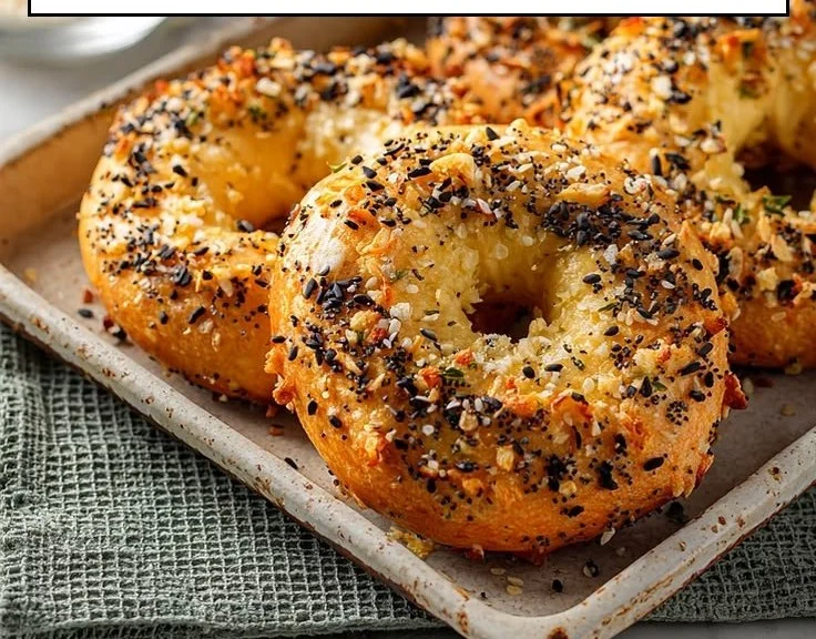 2-Ingredient Keto Cottage Cheese Bagels