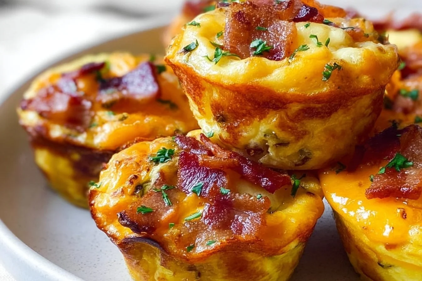 Bacon & Cheese Egg Bites