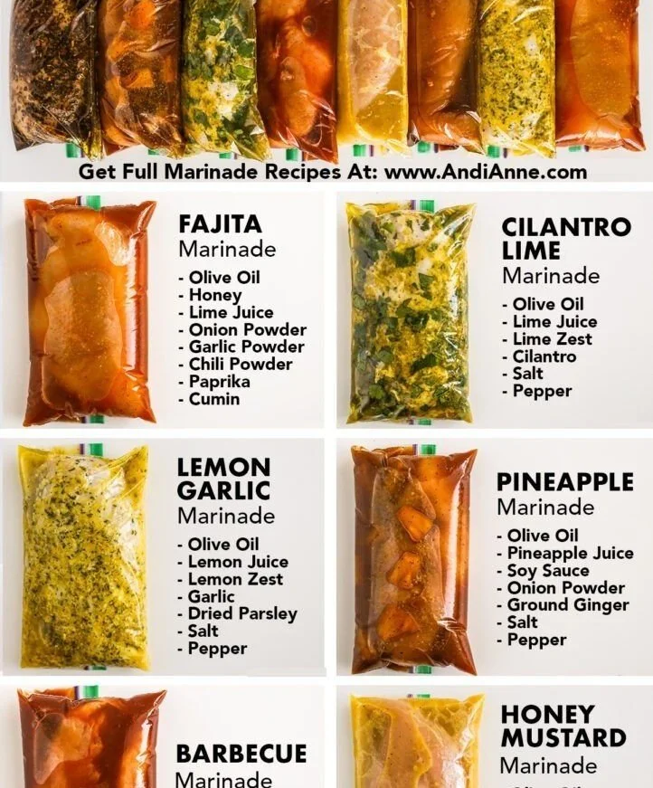 Delicious marinated chicken ready for grilling with a flavorful marinade