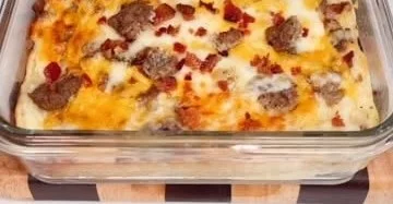 Breakfast Pizza Casserole breakfast pizza casserole Breakfast Pizza Casserole