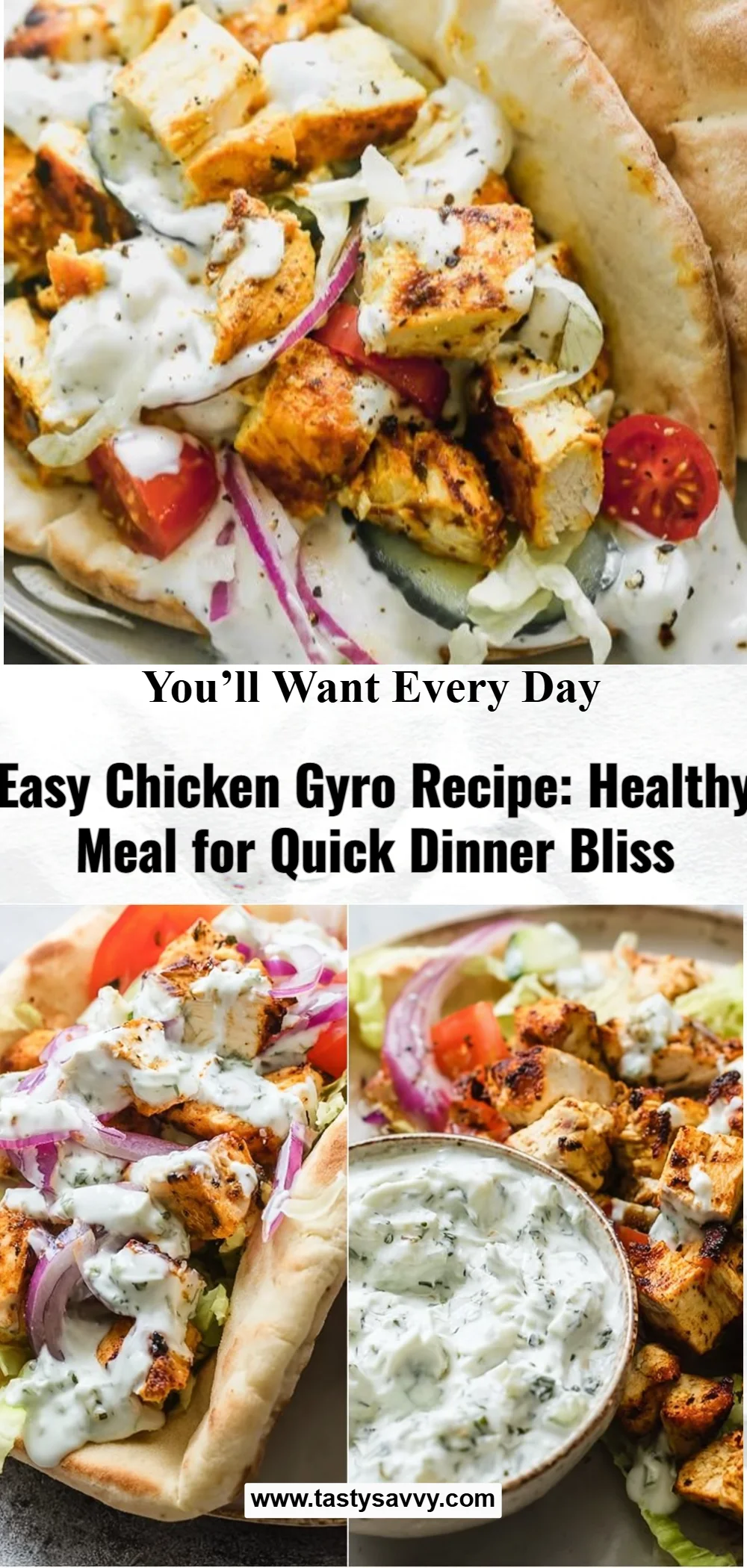 Chicken Gyros