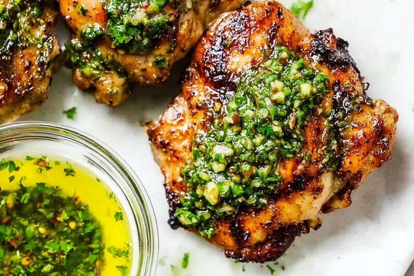Chimichurri Chicken Thighs