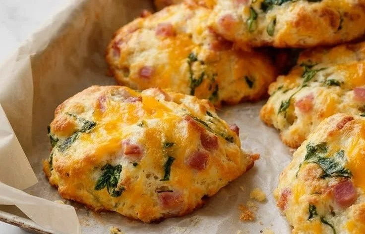 Cottage Cheese Breakfast Biscuits cottage cheese biscuits Cottage Cheese Breakfast Biscuits