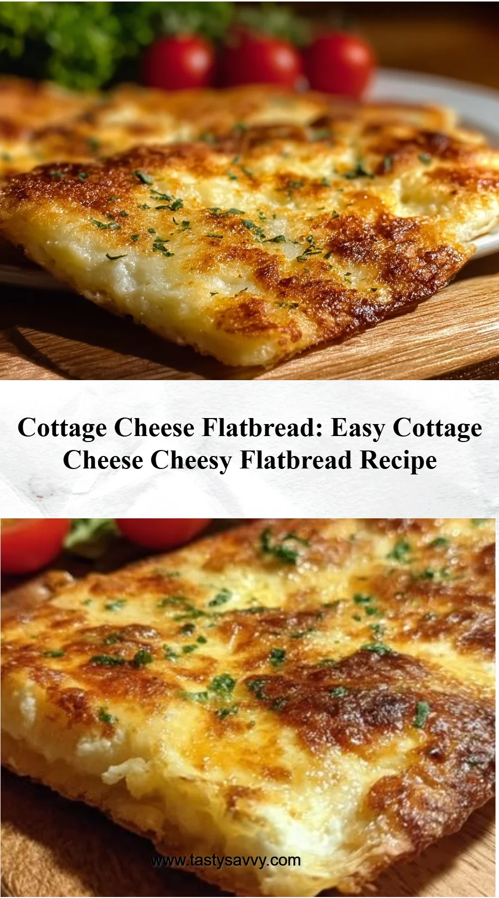 Cottage Cheese Flatbread