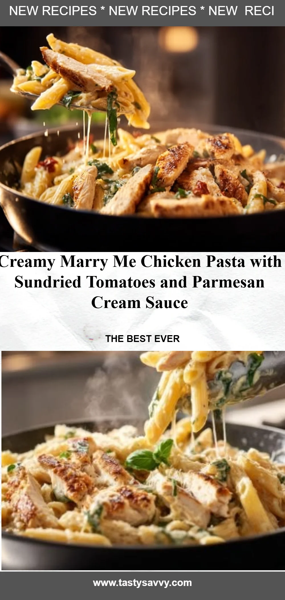 Creamy Marry Me Chicken Pasta
