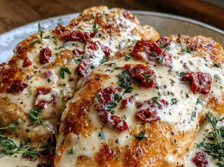 Creamy Marry Me Chicken with Sun-Dried Tomatoes