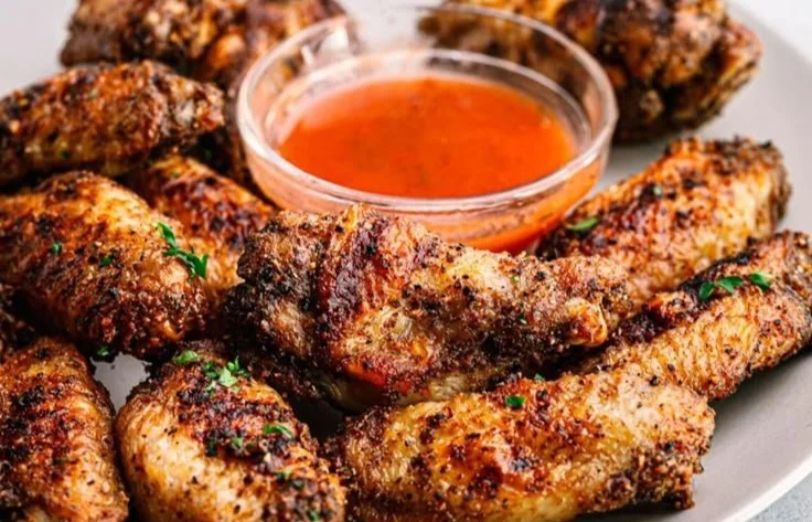 Crispy Grilled Chicken Wings