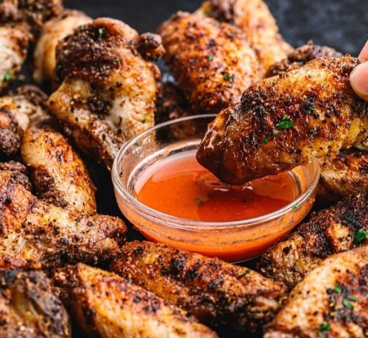Crispy Grilled Chicken Wings