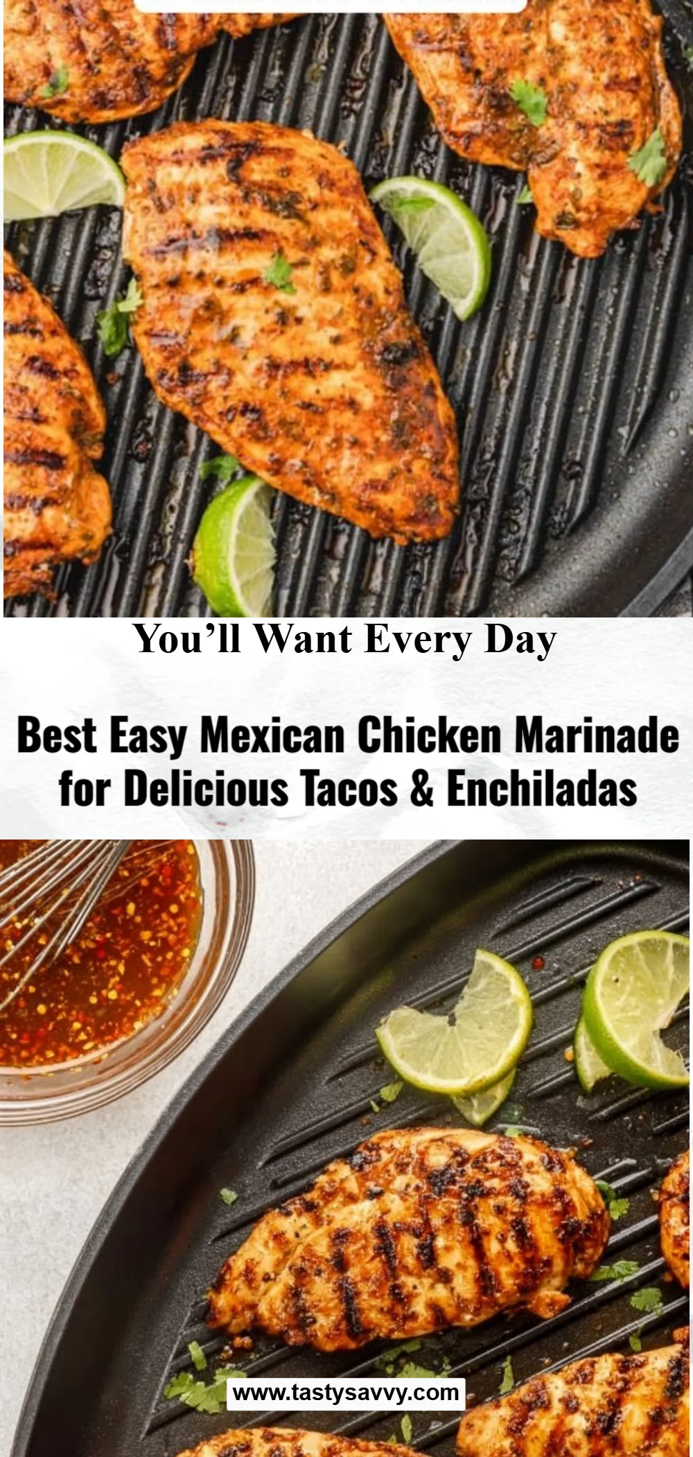 Easy Mexican Chicken Marinade