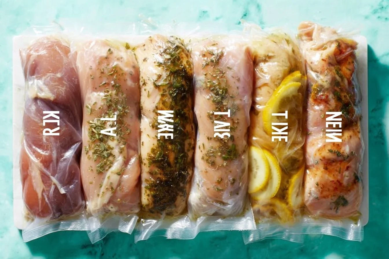 Delicious chicken marinated in a flavorful marinade for grilling.