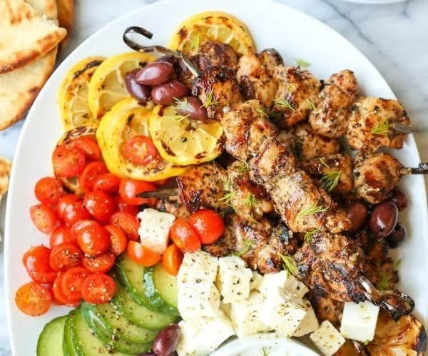 Greek Chicken Kabobs