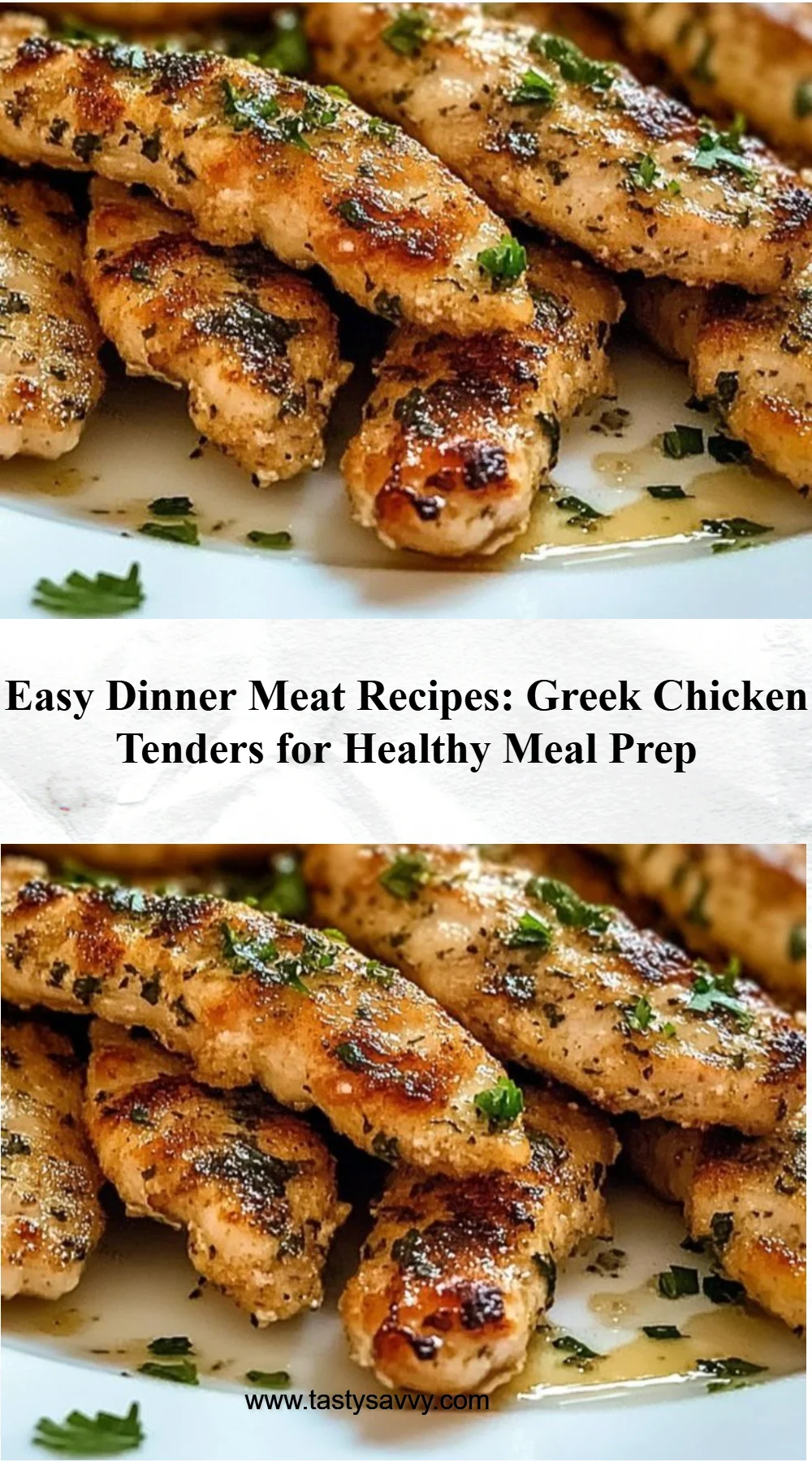 Greek Chicken Tenders
