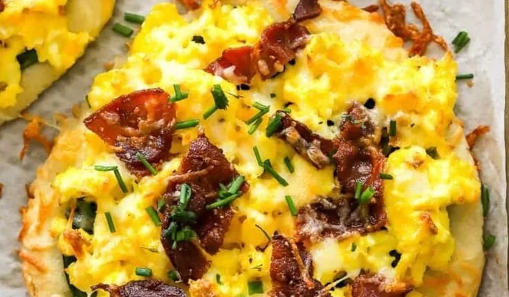 Healthy Breakfast Pizza