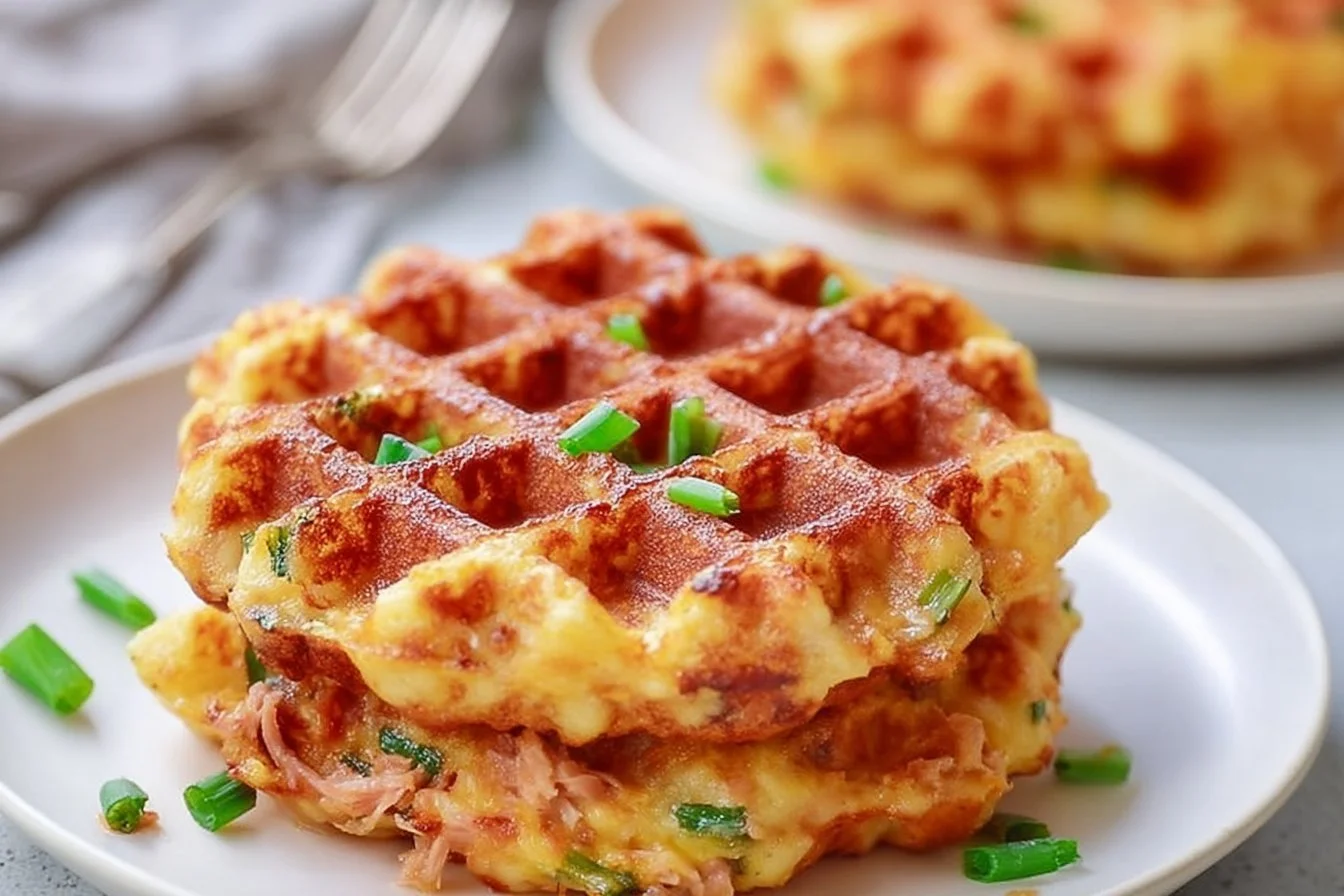 Healthy Tuna Melt Chaffles