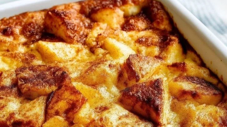 High-Protein Apple Cinnamon Cottage Cheese Bake apple cinnamon cottage cheese bake High-Protein Apple Cinnamon Cottage Cheese Bake