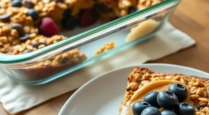 High Protein Baked Oatmeal for a Nutritious Start