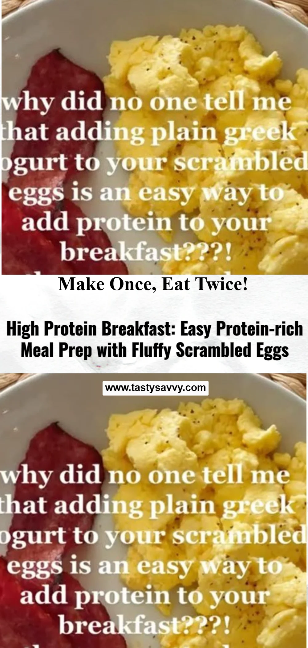 High Protein Breakfast