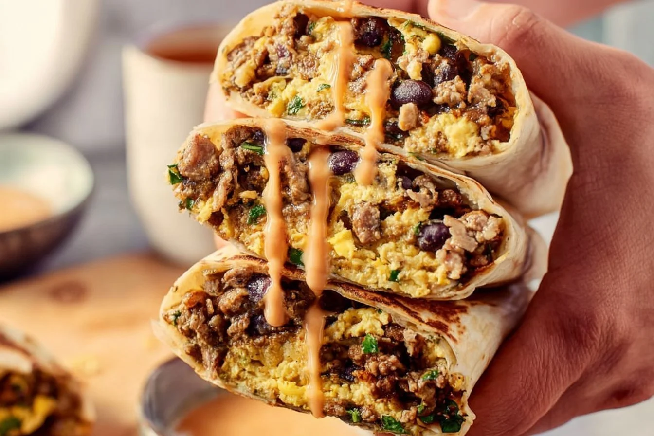 High-Protein Breakfast Burrito