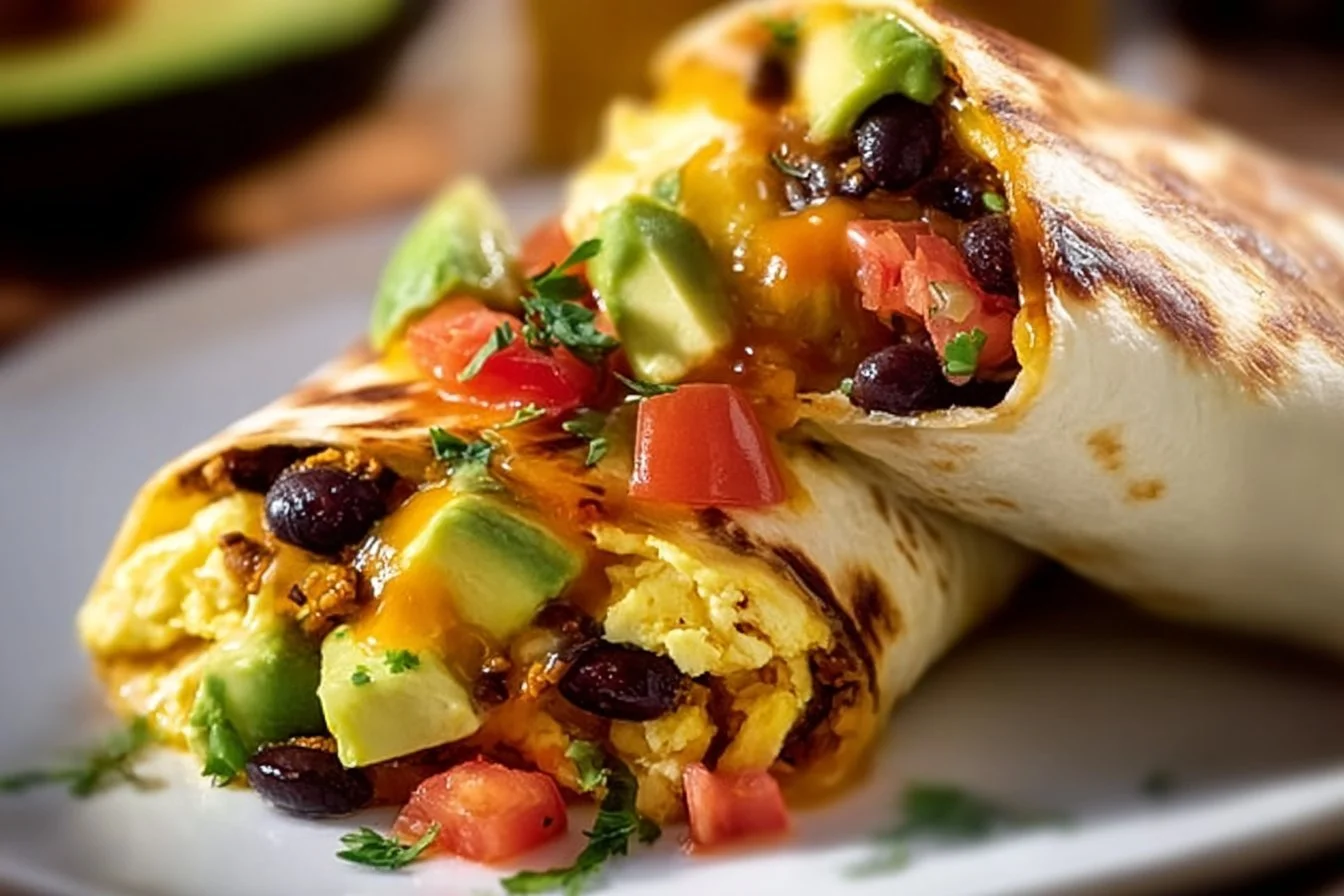 High-Protein Breakfast Burrito