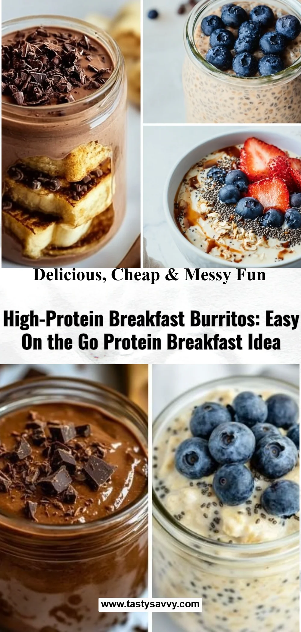High-Protein Breakfast Burritos