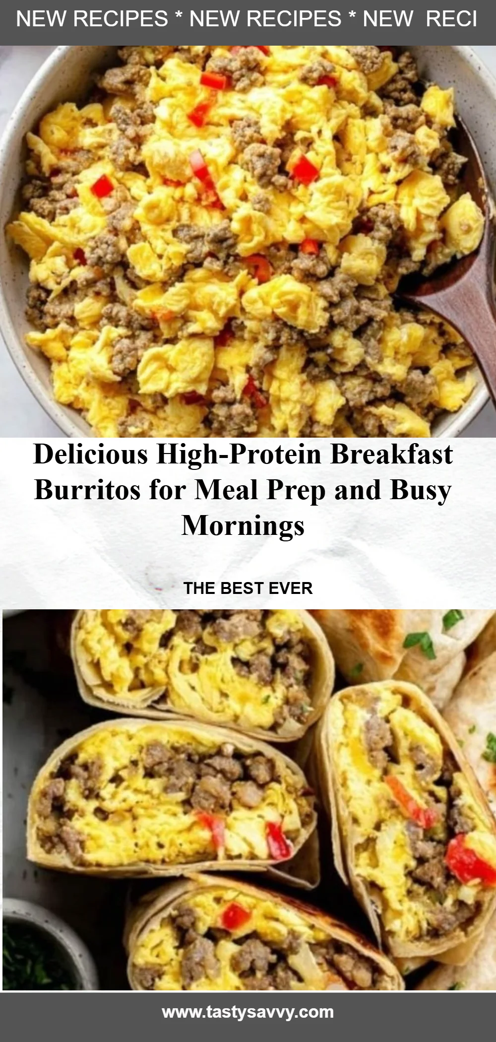 High-Protein Breakfast Burritos breakfast burritos High-Protein Breakfast Burritos