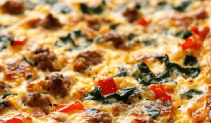 High-Protein Breakfast Casserole breakfast casserole High-Protein Breakfast Casserole