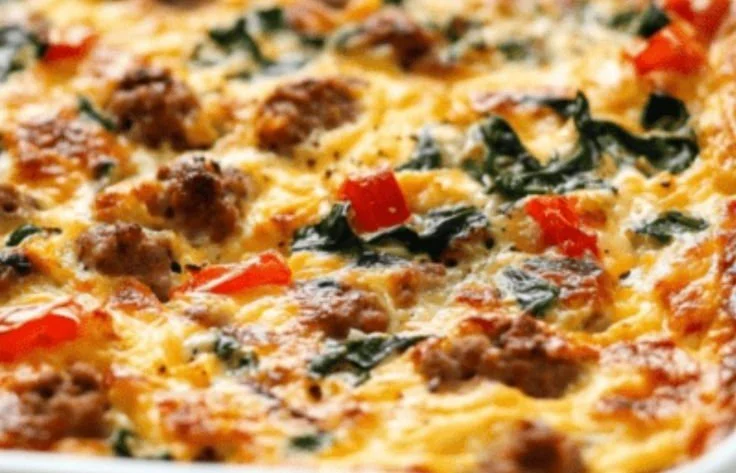 High-Protein Breakfast Casserole breakfast casserole High-Protein Breakfast Casserole